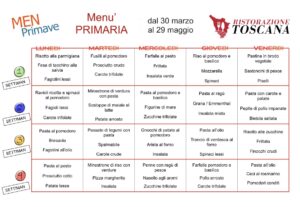 Screenshot Lunch menu