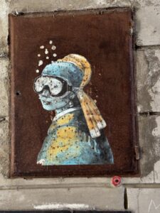 Street art by Florentinian artist Blub