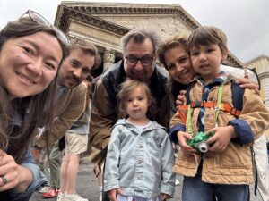 Pantheon selfie