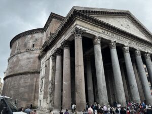 Pantheon side profile