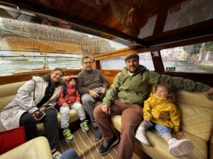 Venice water taxi