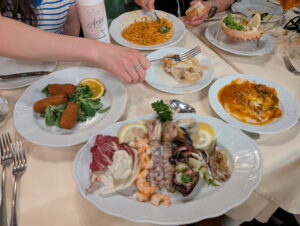 Incredible seafood