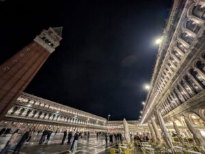 Piazza San Marco at night