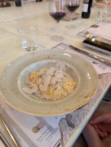 On pasta