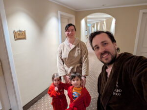 To the pool!