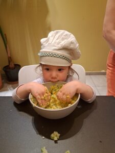 Making dumplings